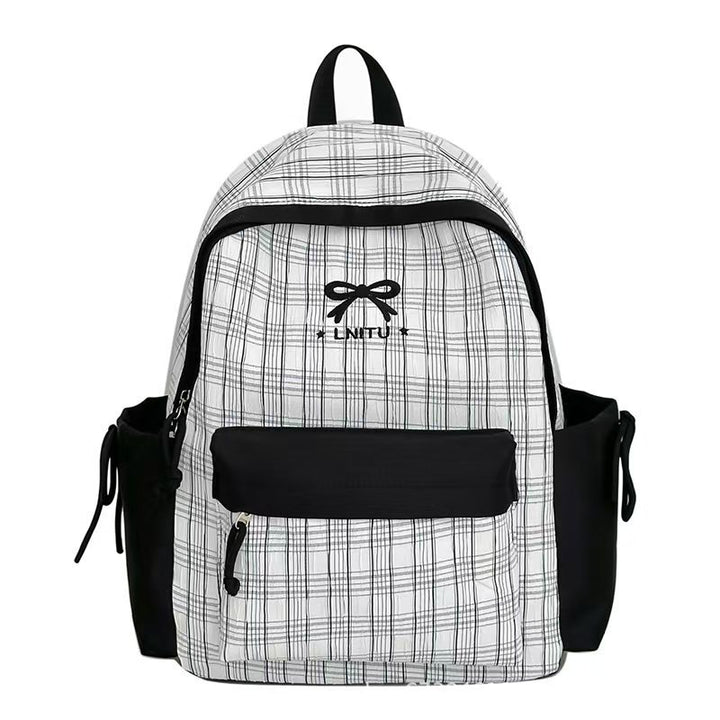 Plaid Patterned Backpack Stornfield