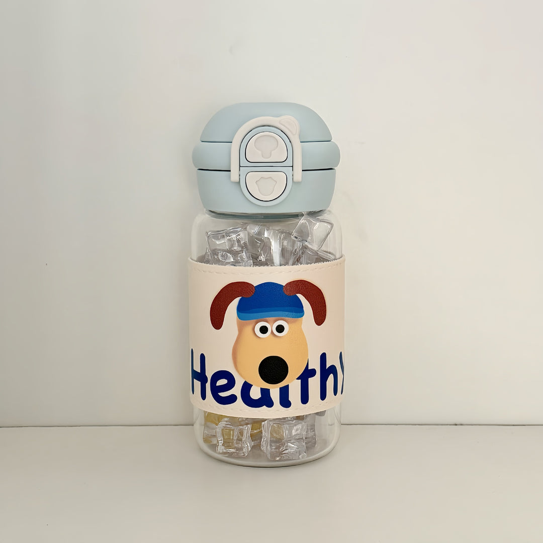 Women's water bottle with creative design and integrated straw Stornfield