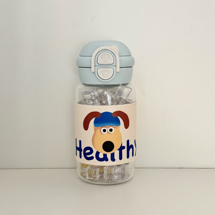 Women's water bottle with creative design and integrated straw Stornfield