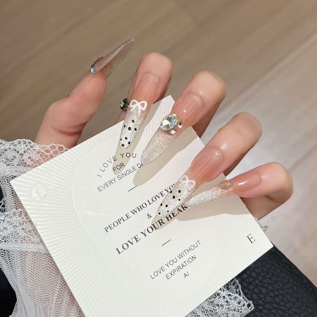 Stylish Stiletto Press-On Nail Extensions Stornfield