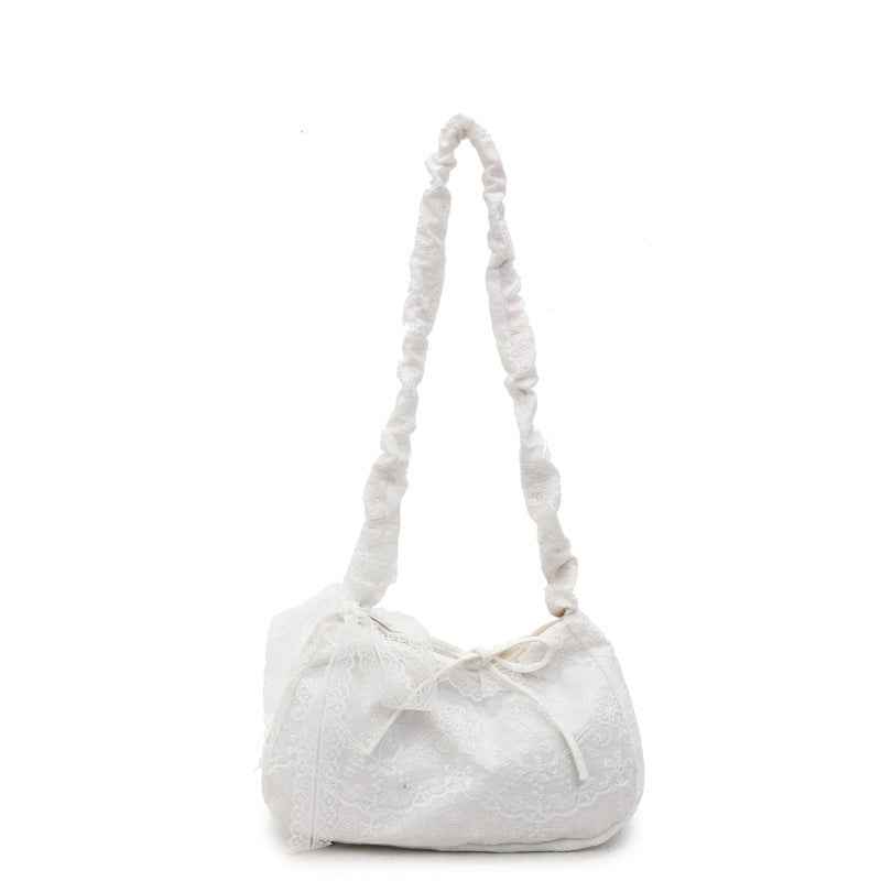 Vintage Lace Drawstring Bag Stornfield