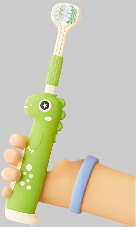 3D Character-Themed Soft-Bristle Toothbrush Set Stornfield