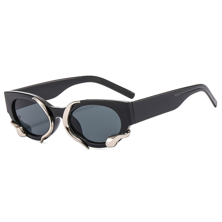 Women's designer sunglasses with a unique, sculptural frame Stornfield