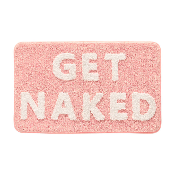 Plush Bathroom Quote Mat Stornfield