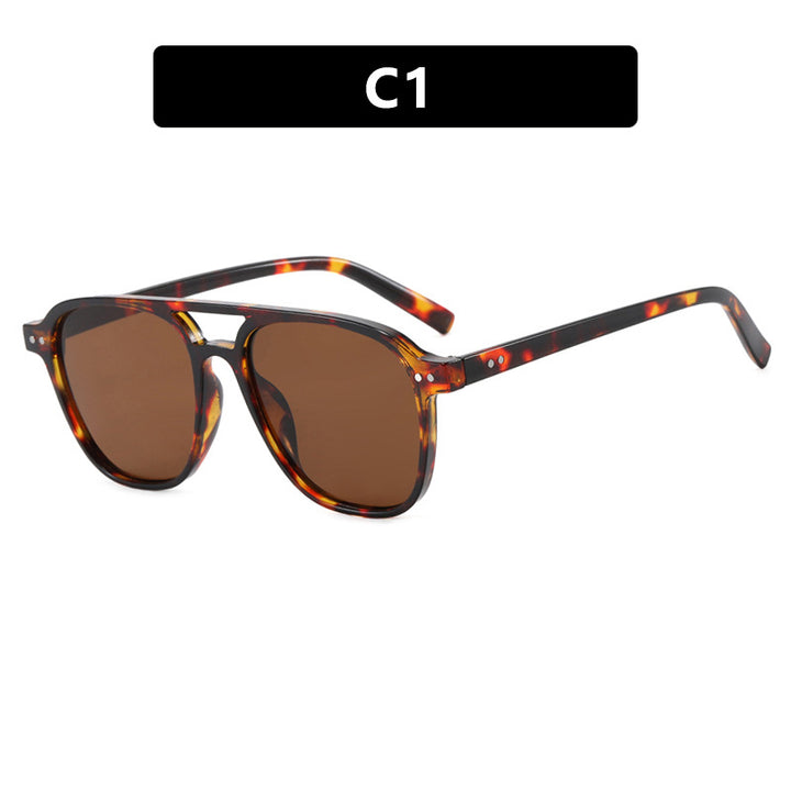 Women’s modern square sunglasses with robust design and UV protection Stornfield