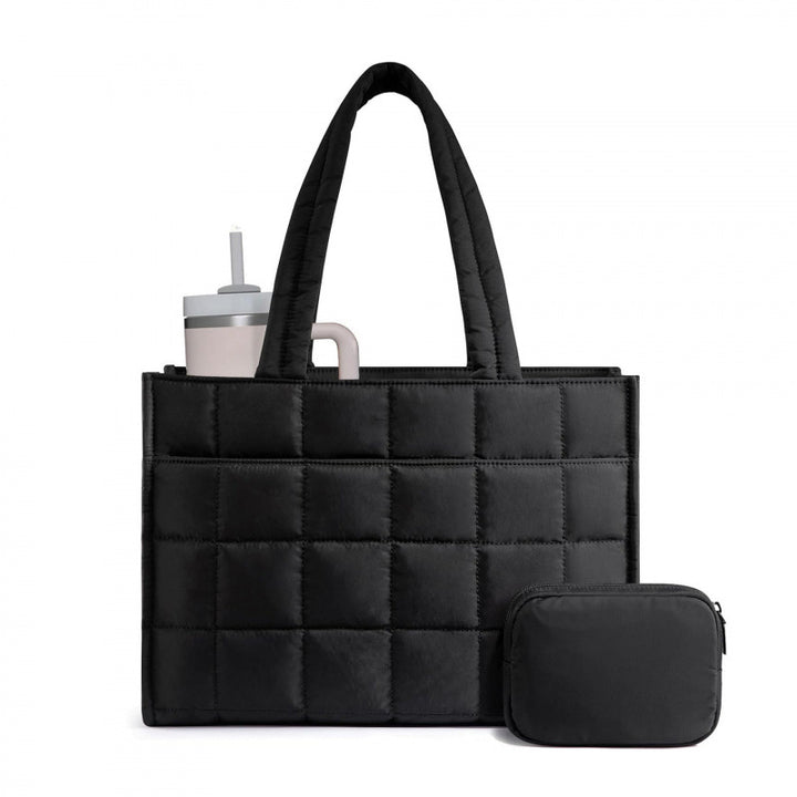 Stylish and Padded Tote Bag with Removable Interior Pocket Stornfield