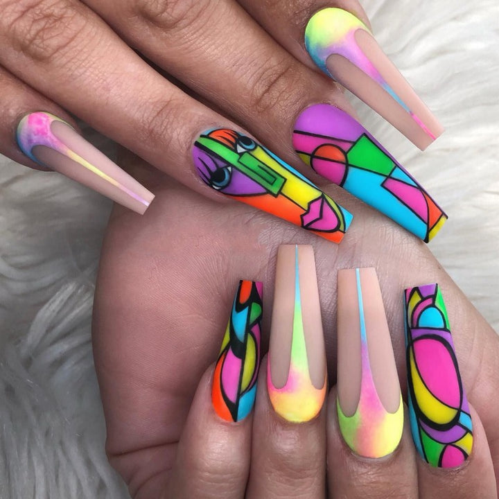 Creative artificial nails in playful design Stornfield