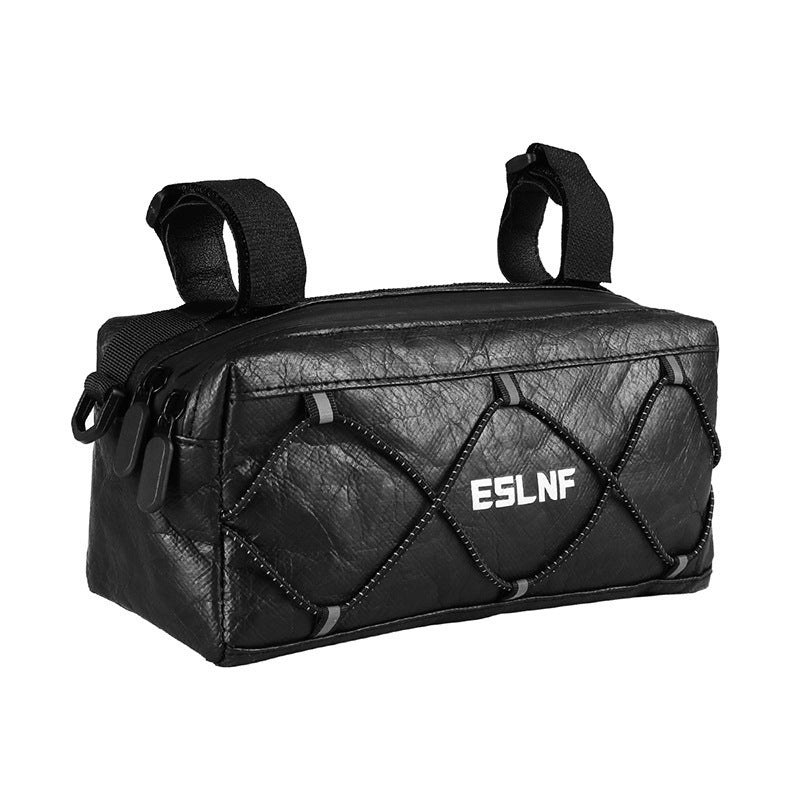 waterproof handlebar organizer bag with quick-release strap system Stornfield