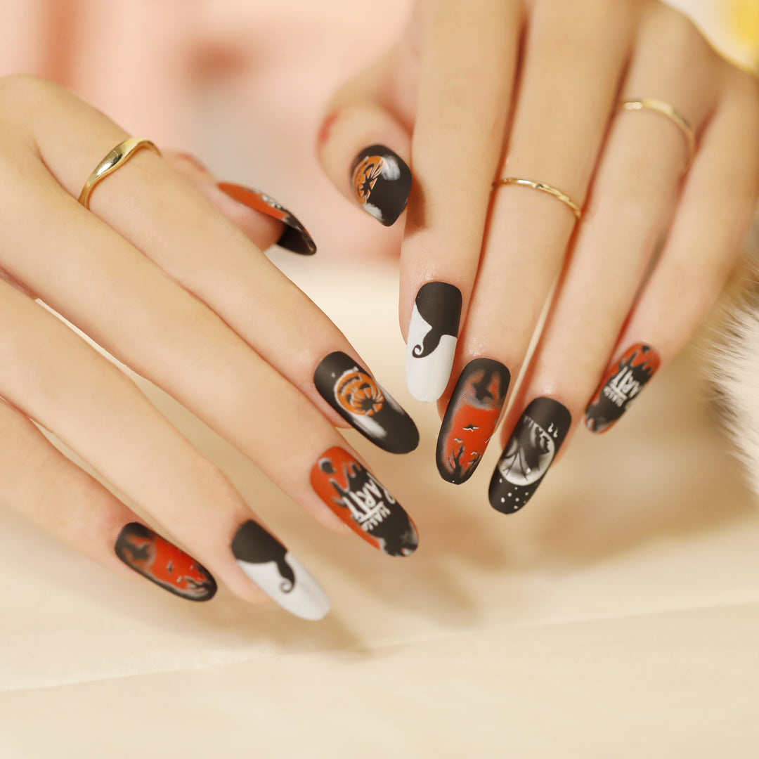 Creative Halloween Nail Art Stornfield