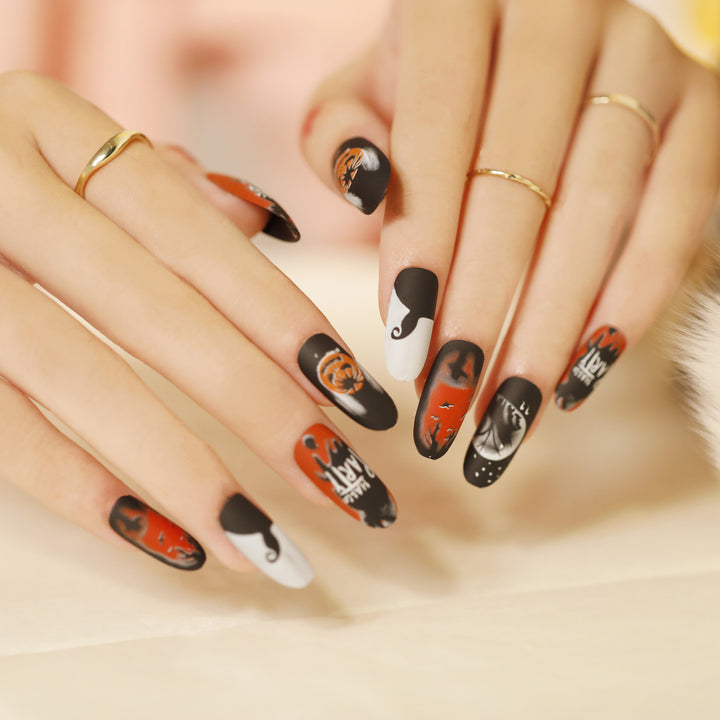 Creative Halloween Nail Art Stornfield
