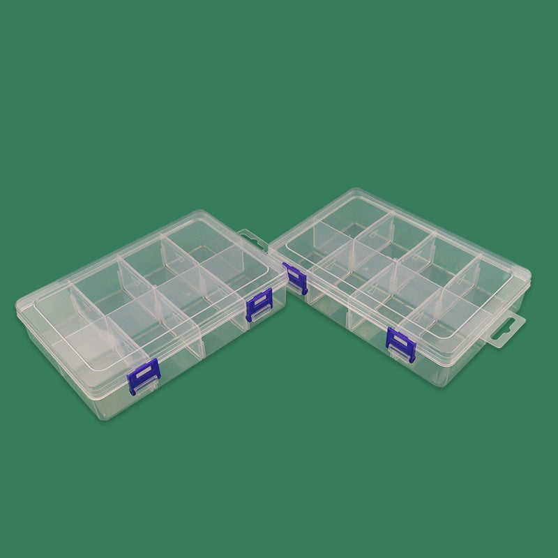 Multi-Compartment Craft Supply Storage Box with Secure Latches Stornfield