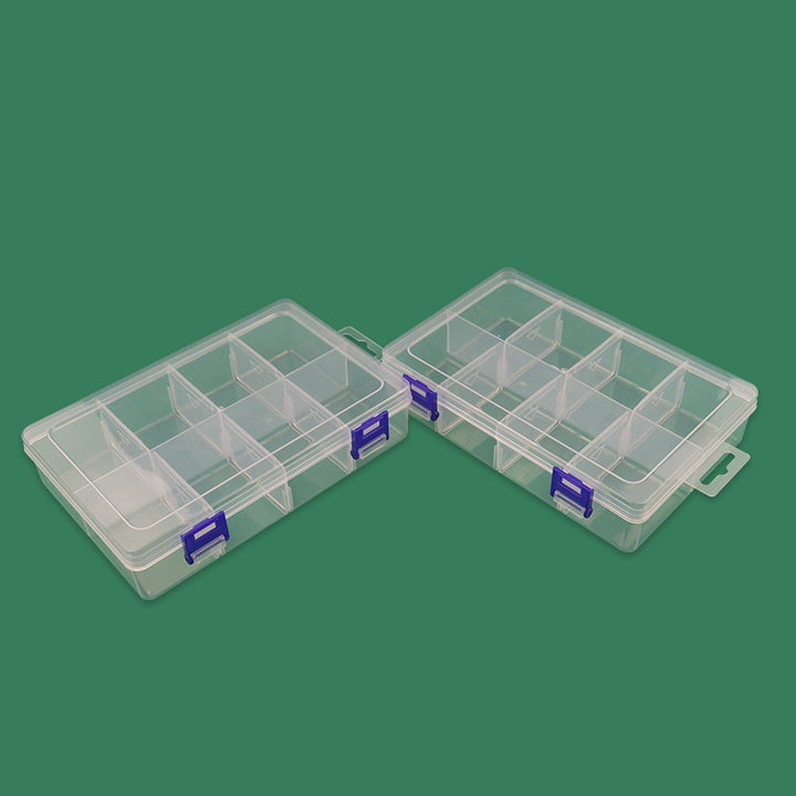 Multi-Compartment Craft Supply Storage Box with Secure Latches Stornfield