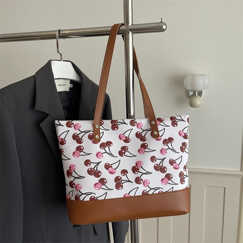 Playful Printed Canvas Tote Bag Stornfield