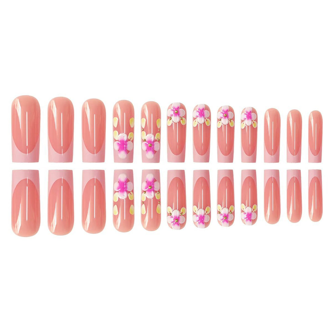 Floral Nail Design Extensions Stornfield