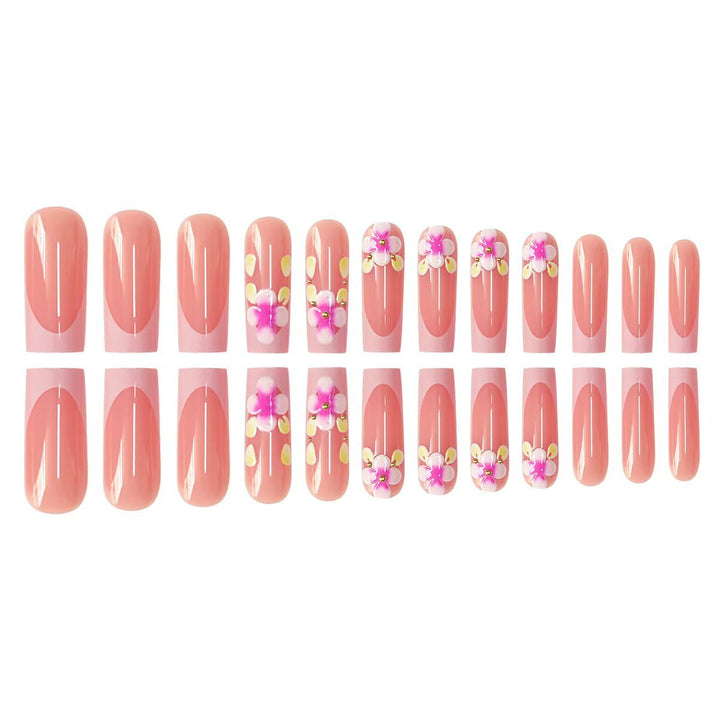 Floral Nail Design Extensions Stornfield