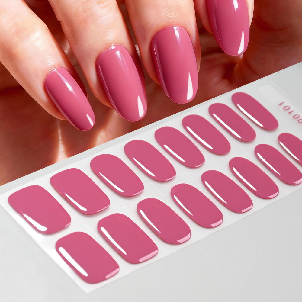High-Gloss Gel Nail Wraps