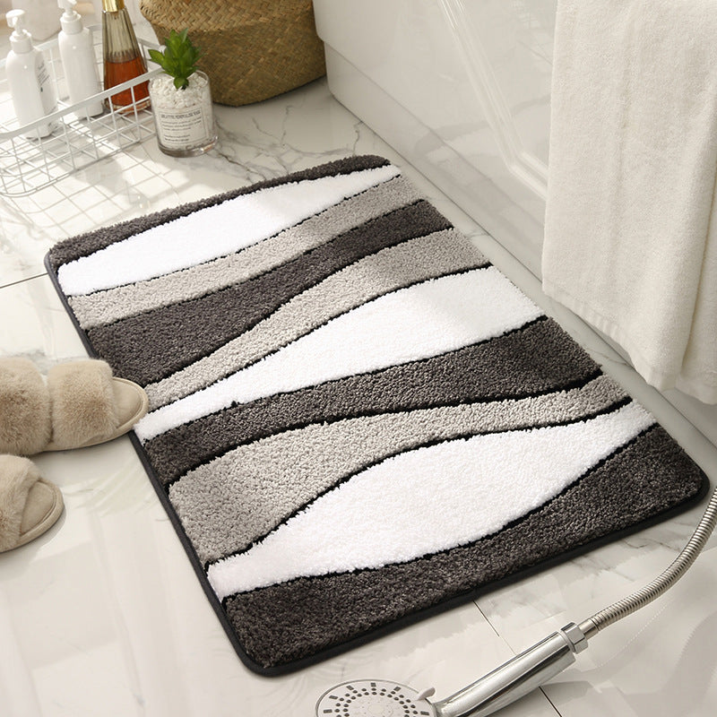 Soft Plush Artistic Bath Mat