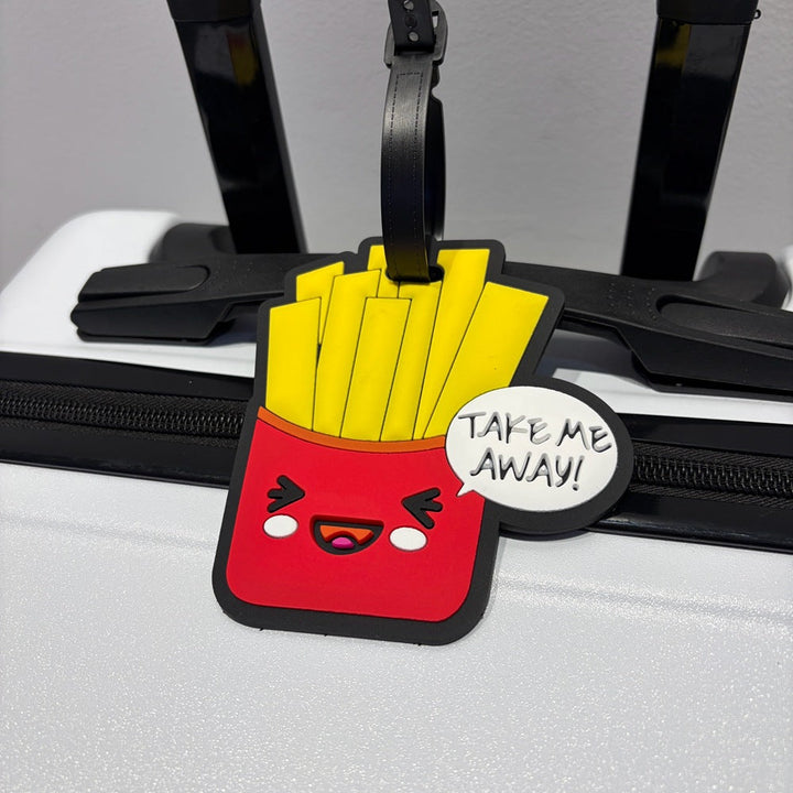 Playful Burger-Shaped Luggage Tag Stornfield