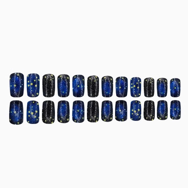 Celestial Galaxy Nail Art Stornfield