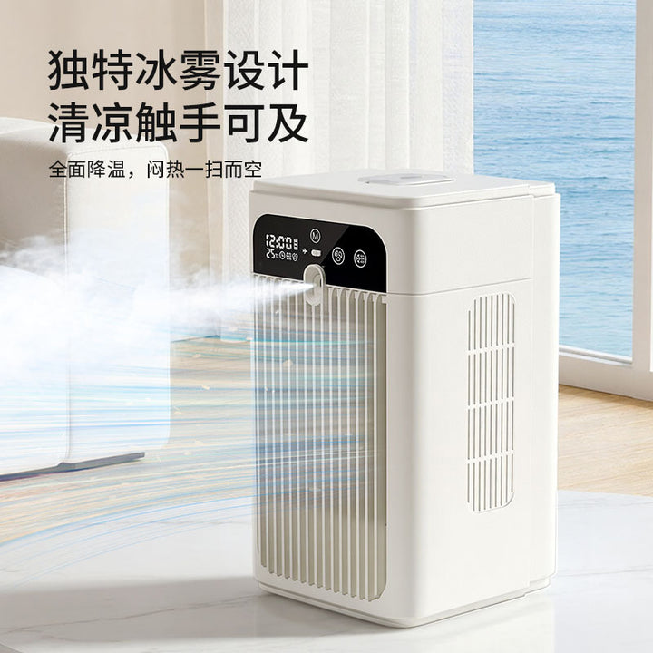 Unisex compact portable air cooler desktop device with USB connection and water container Stornfield