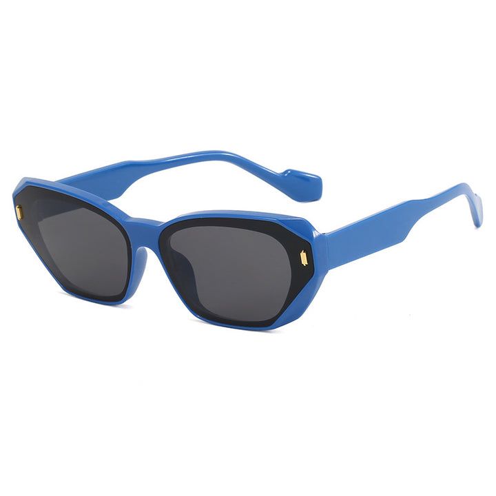 Women’s geometric designer sunglasses with distinctive frame Stornfield