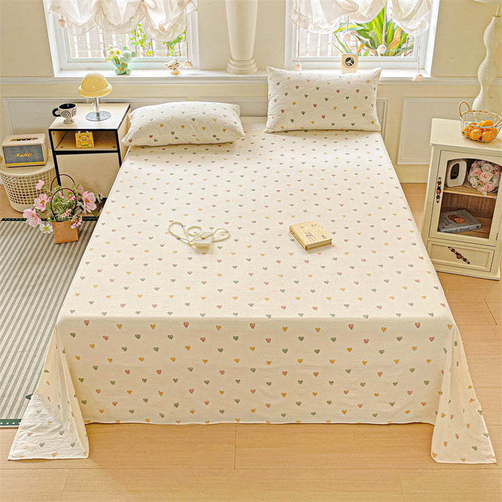 Cartoon-Themed Fitted Bed Sheet Set