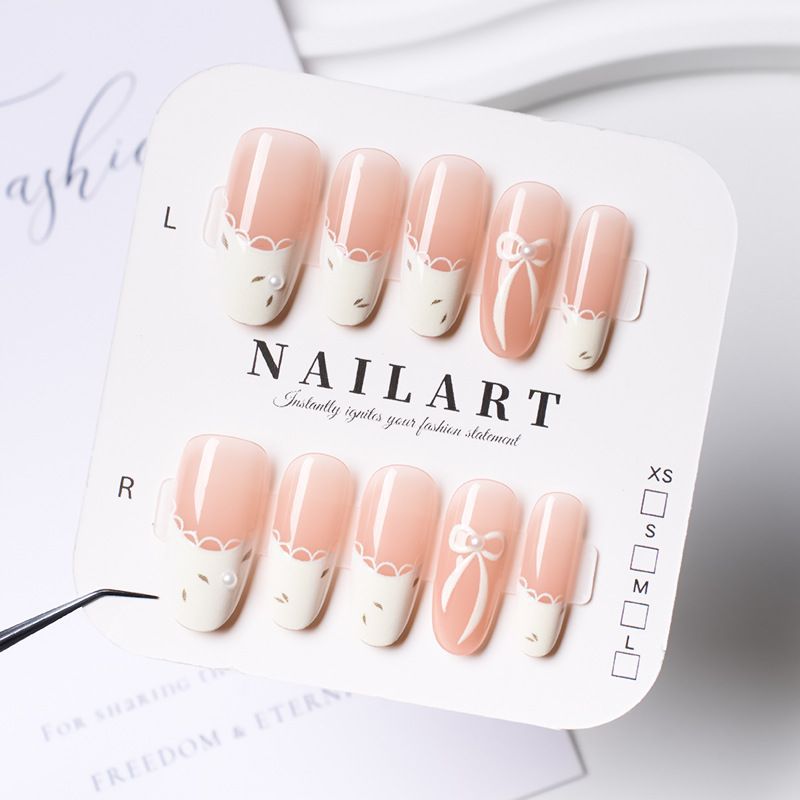 Cute Animal-Themed Press-On Nail Art Set Stornfield