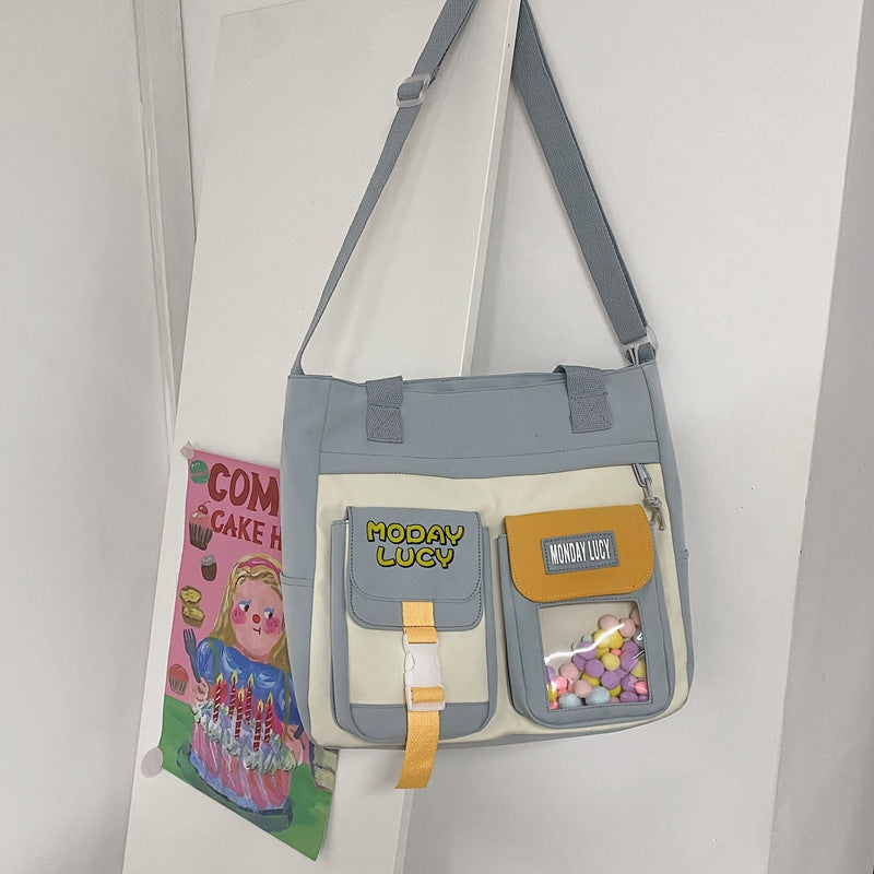 Whimsical Multi-Compartment Messenger Bag Stornfield