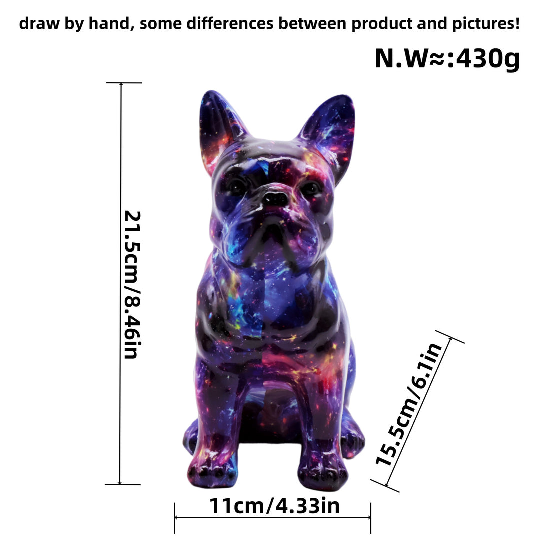 Artistically designed bulldog figure Stornfield