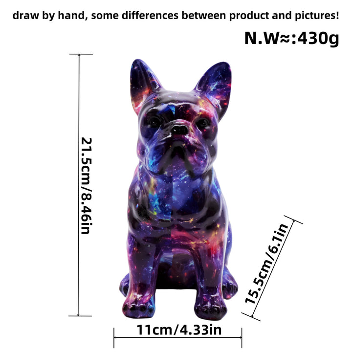 Artistically designed bulldog figure Stornfield