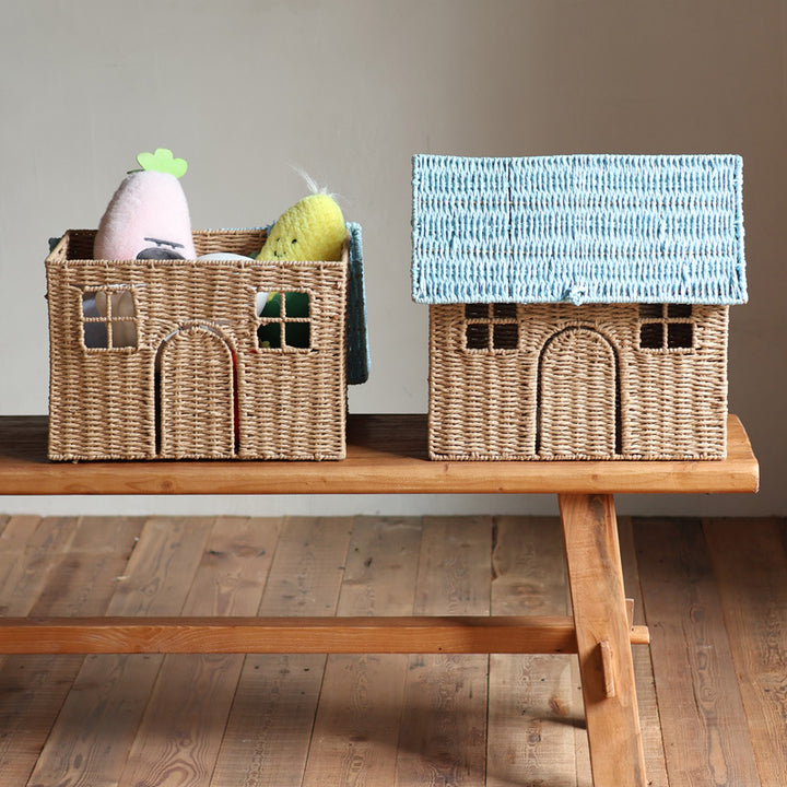 Charming storage basket in house design Stornfield