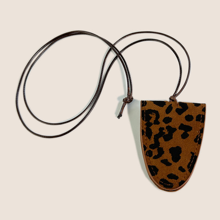 WoStylish Leopard Print Eyewear Pouch Stornfield