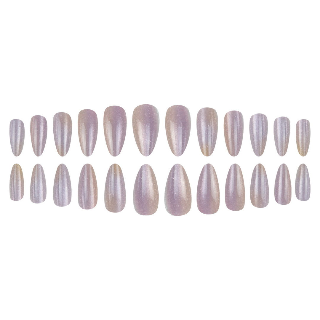 Sparkling Ombre Stiletto Press-On Nails Stornfield