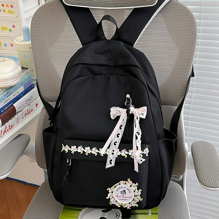 Embroidered Floral Backpack Stornfield