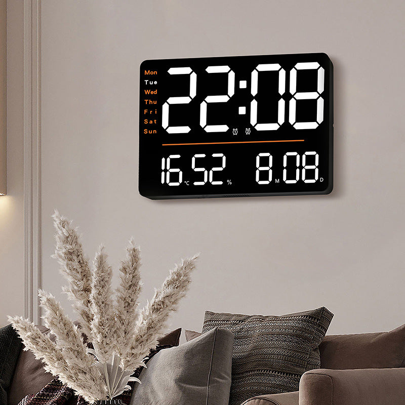 Digital Alarm Clock with Multifunction Temperature and Day of the Week Display Stornfield