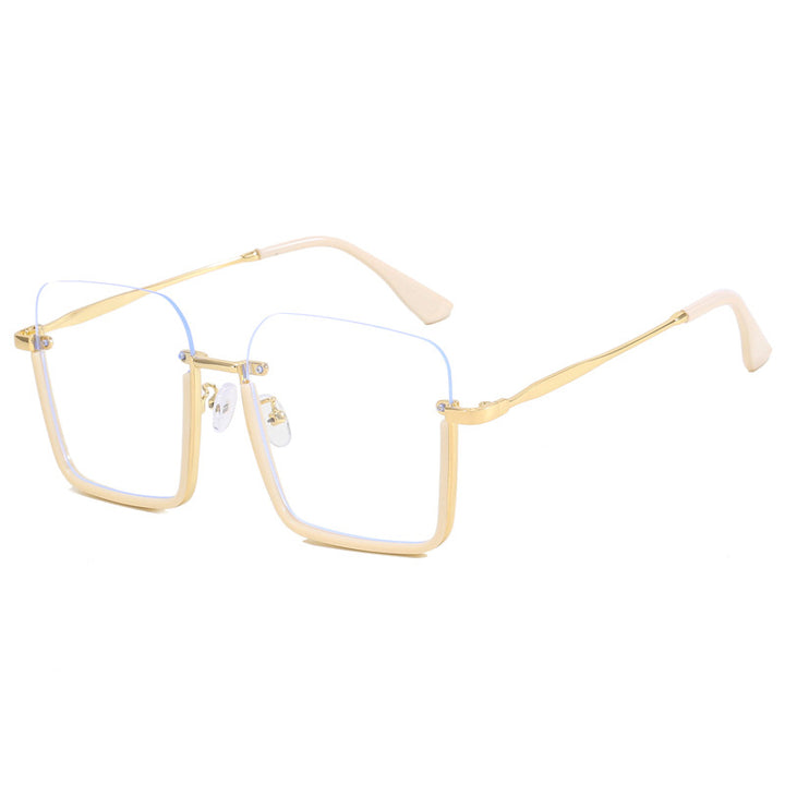 Women oversized sunglasses with elegant geometric frame Stornfield