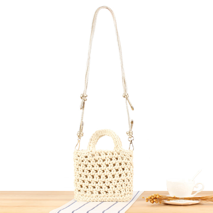 Handbag in Modern Macrame Design Stornfield