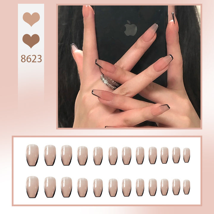 Minimalist Press-On Nail Art