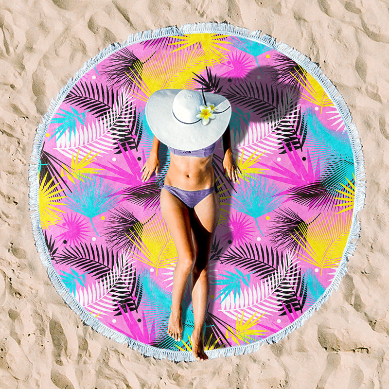 Rundstrand towel with unique sunset design Stornfield