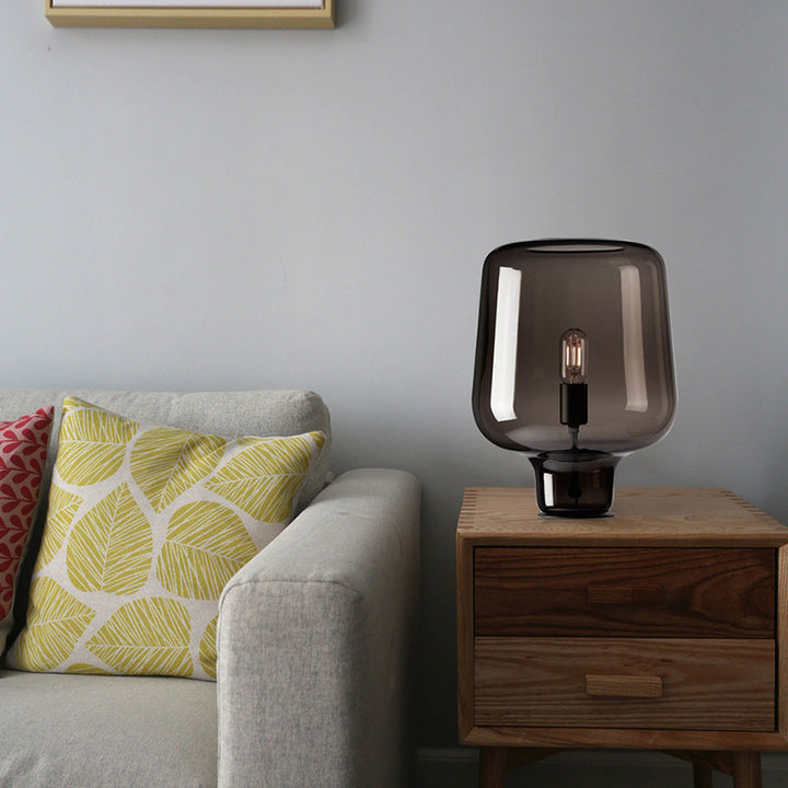 Stylish Artistic Glass Table Lamp
