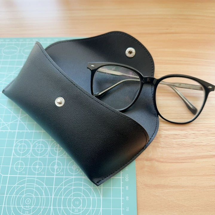 Stylish Leather Eyeglasses Case Stornfield