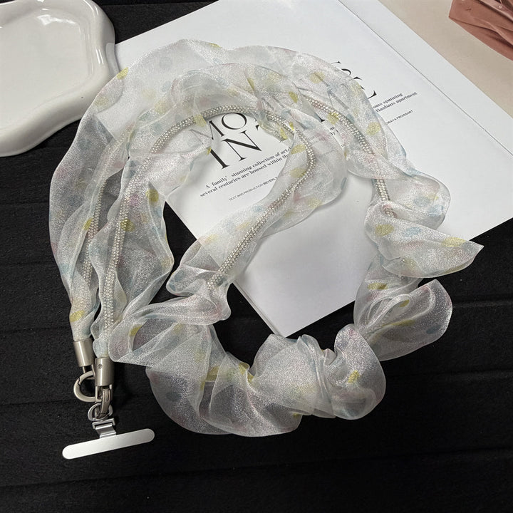 Decorative Crystal-Accented Eyewear Lanyard Stornfield