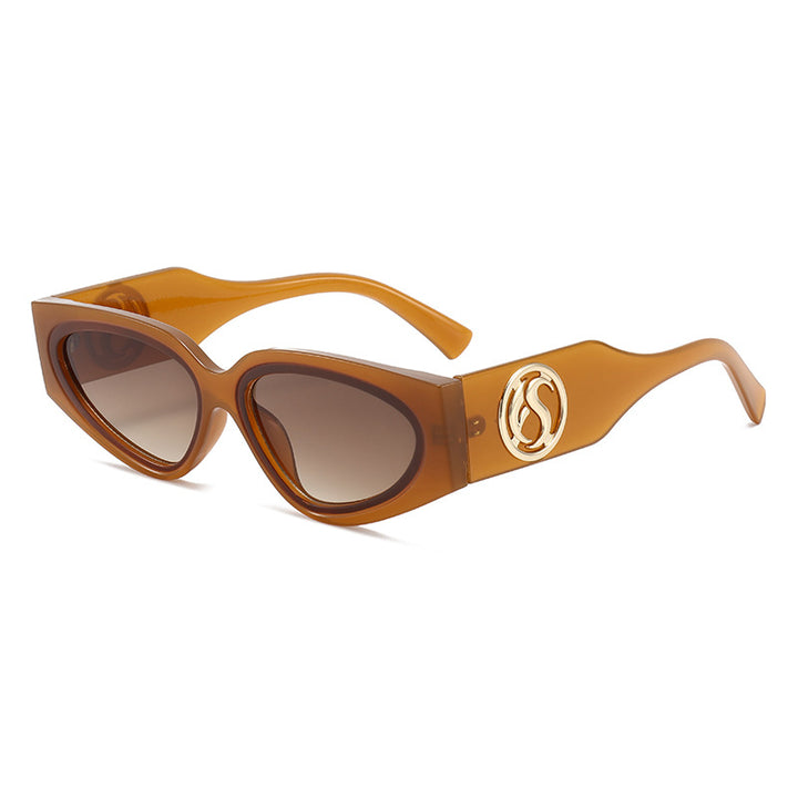 Women's Cat-Eye Sunglasses with Luxurious Frame and Glamorous Details Stornfield