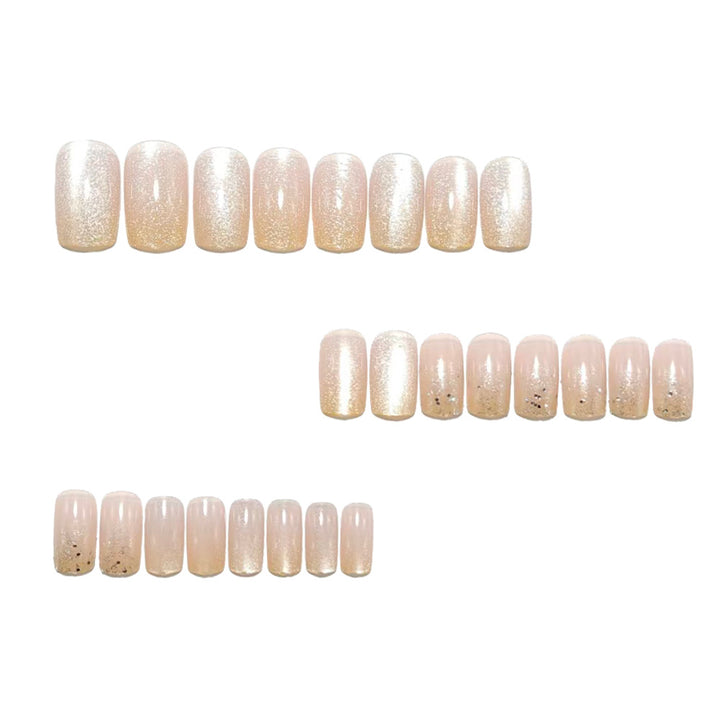 Artificial nails with elegant glitter accents Stornfield