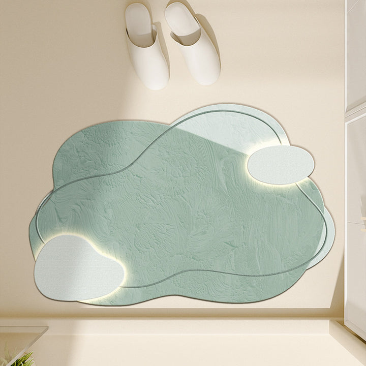 Modern Abstract Bath Mat