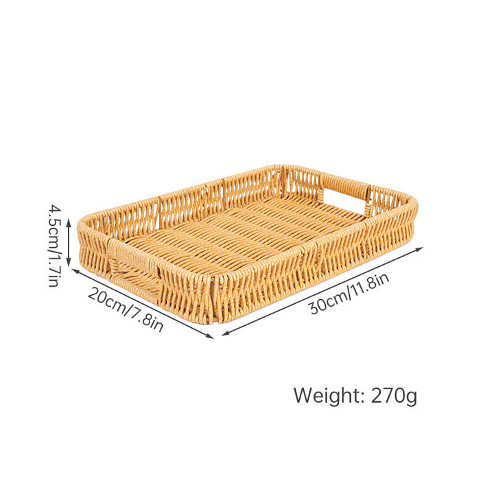 Rectangular Woven Serving Tray Stornfield