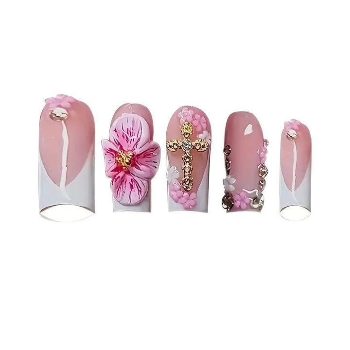Artistic Floral Nail Art Extensions Stornfield 1787913849