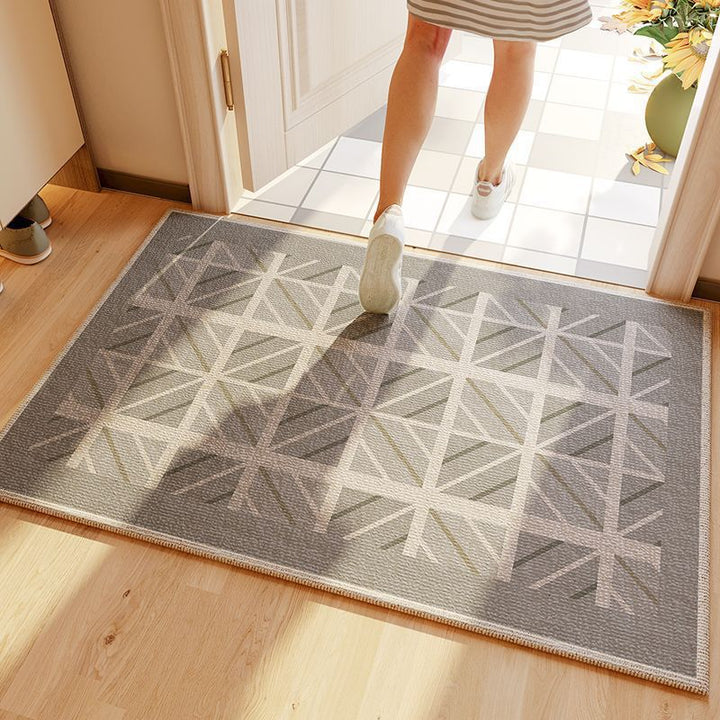 Geometric Pattern Decorative Floor Mat