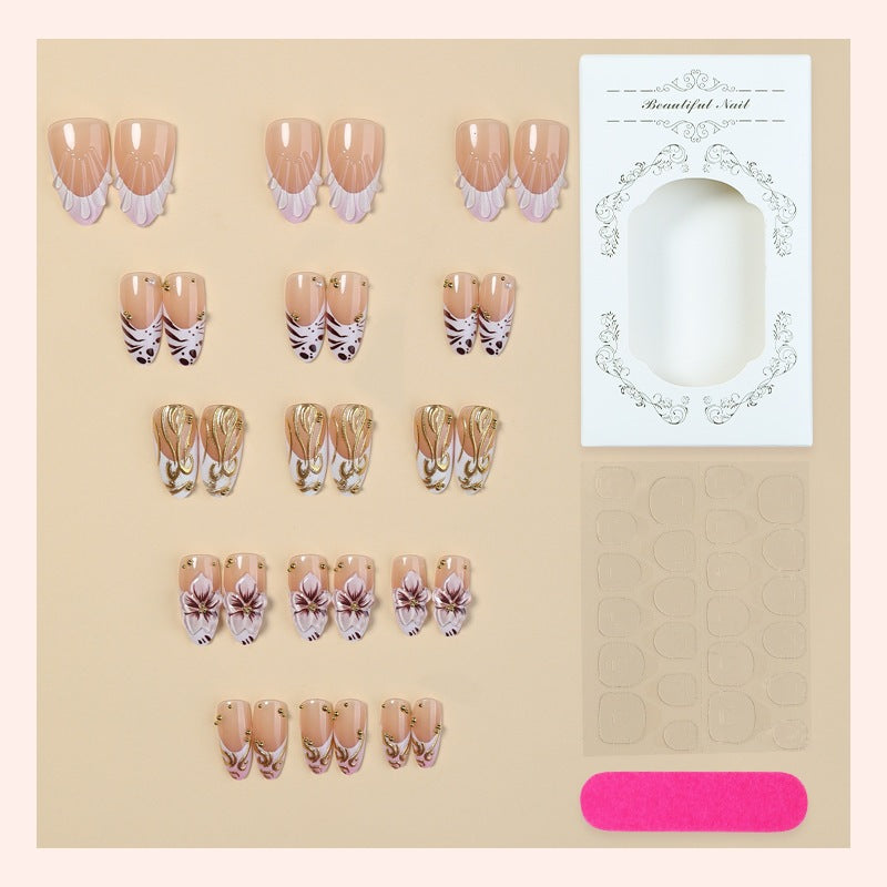 Artificial nail set with elegant design Stornfield