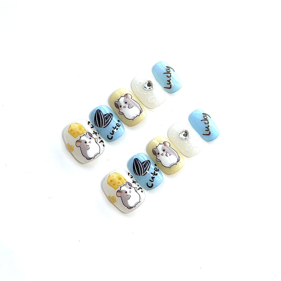 Cute Themed Press-On Nail Set